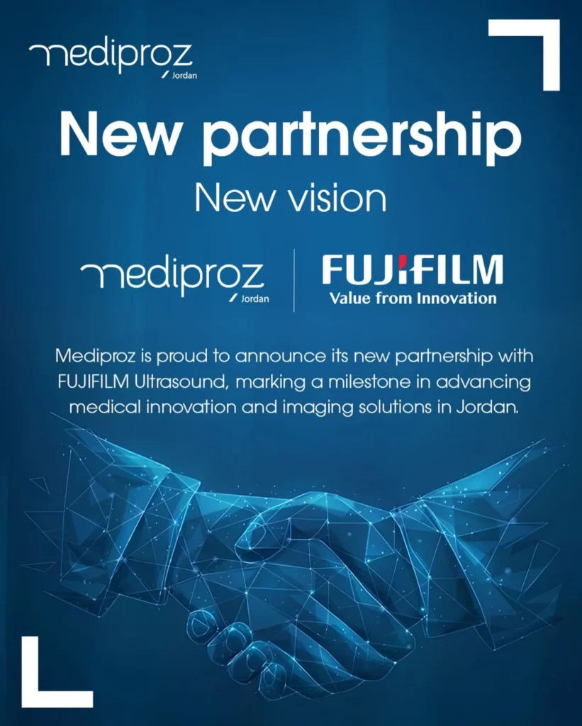 Mediproz and Fujifilm partnership announcement
