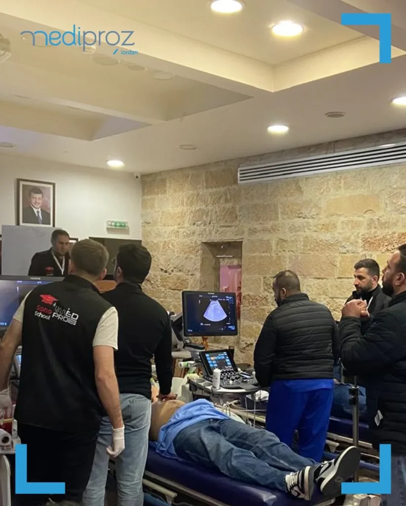 Point of Care Ultrasound workshop at Istishari Hospital (additional photo)